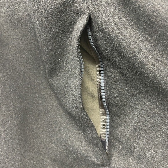 Stio Jacket Mens Large Gray Blue Woolsey Wool Cashmere Blend Full Zip Gorpcore - Picture 7 of 14